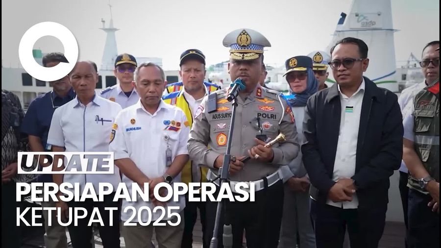 Video: Kakorlantas Bicara Kesiapan Pelabuhan Bakauheni-Merak Jelang Arus Mudik 2025