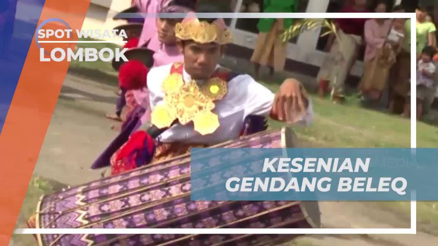 Saksikan Kesenian Gendang Beleq di Desa Banyumulek, Lombok