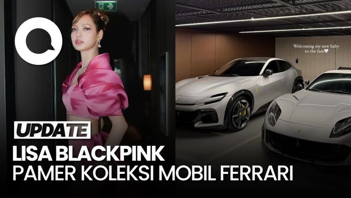 Video: Deretan Koleksi Mobil Mewah Terbaru Lisa BLACKPINK