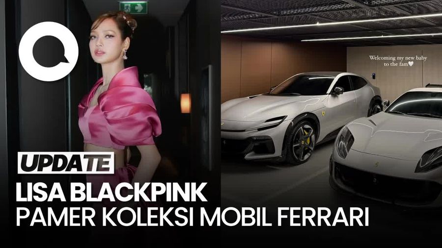 Video: Deretan Koleksi Mobil Mewah Terbaru Lisa BLACKPINK