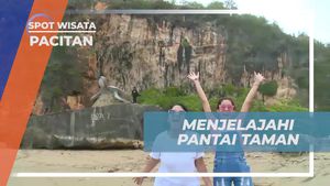 Menjelajahi Pantai Taman, Pacitan  
