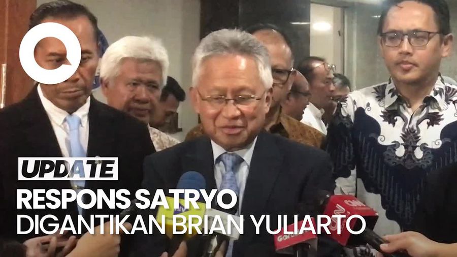 Video Jabatannya Digantikan Brian Yuliarto, Satryo: Dia Sudah Tahu Semua Ilmu Saya