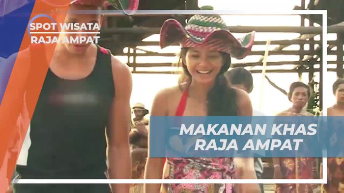 Cicipi Makanan Khas Raja Ampat di Desa Sawinggrai
