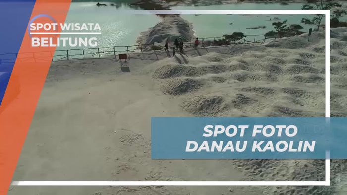 Mengabadikan Momen Indah di Danau Kaolin, Belitung