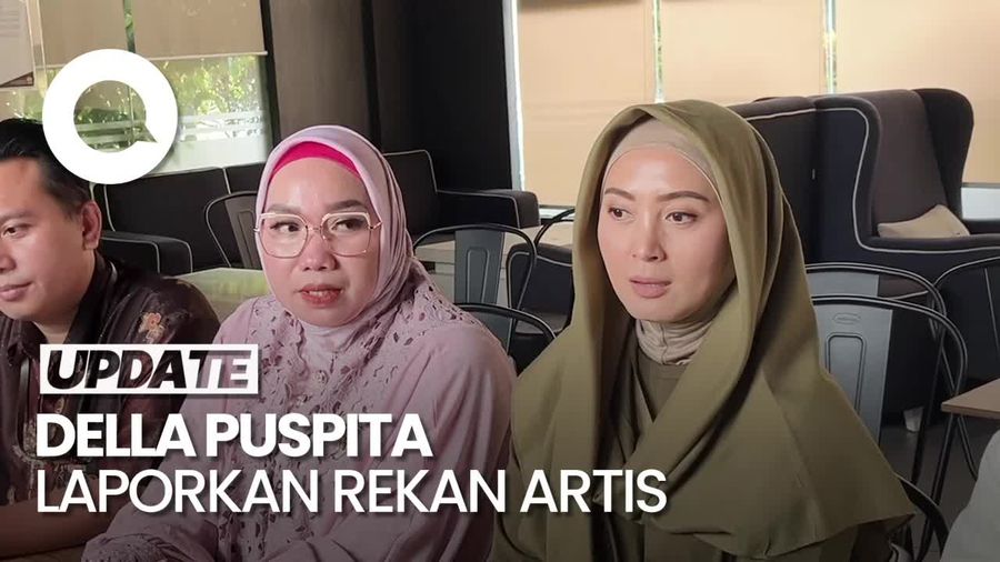 Video: Della Puspita Polisikan Rekan Artis atas Dugaan Penipuan