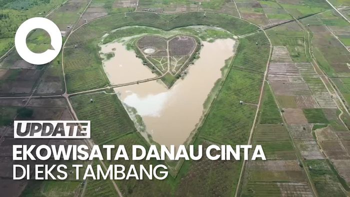 Video: Visual Obyek Wisata Danau Bekas Tambang di Kutai Kartanegara