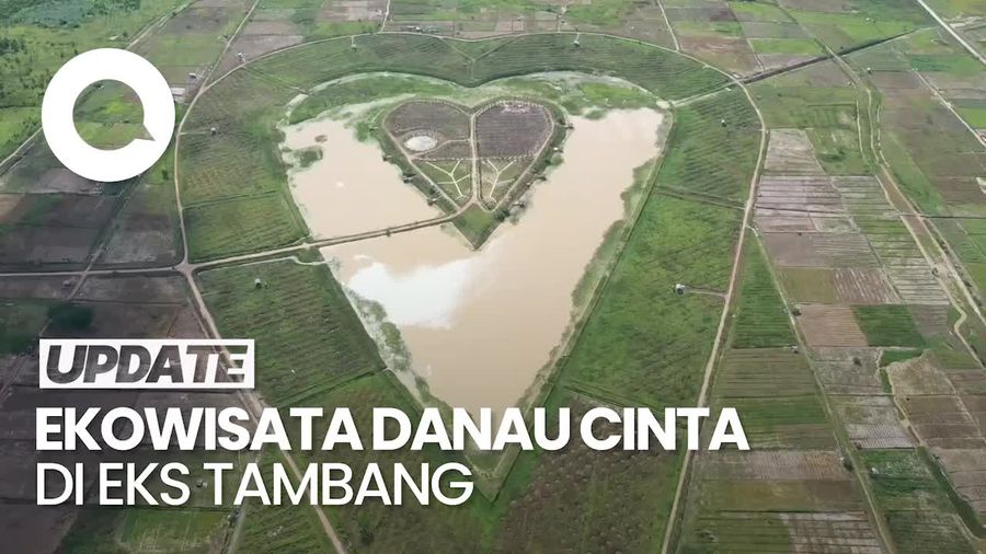 Video: Visual Obyek Wisata Danau Bekas Tambang di Kutai Kartanegara