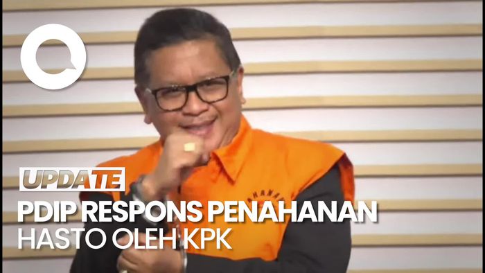 Video: Hasto Ditahan KPK, PDIP: Kami Hormati Proses Hukum Walau Ada Catatan