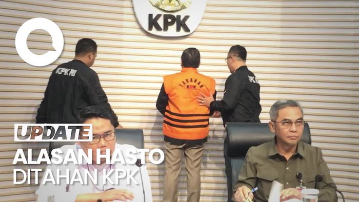 Video: Alasan KPK Baru Tahan Sekjen PDIP Hasto Kristiyanto