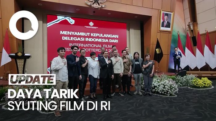 Video: Menbud Sebut Banyak Rumah Produksi Film Luar Negeri Tertarik Syuting di RI