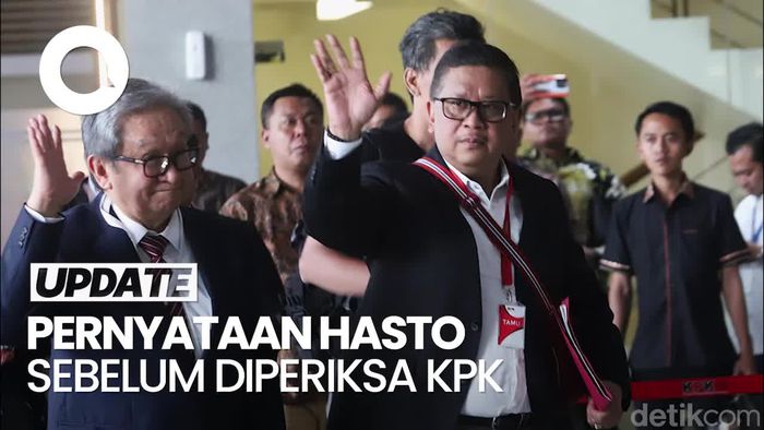 Video: Diperiksa KPK, Hasto Bicara soal Intimidasi-Kegelapan Demokrasi