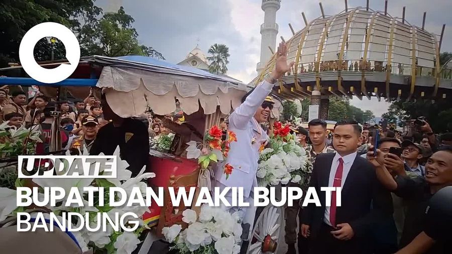 Video: Momen Dadang dan Ali Disambut Riuh Warga Kabupaten Bandung
