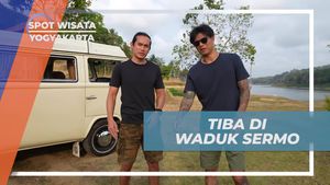 Tiba dan Mengagumi Keindahan Waduk Sermo, Yogyakarta