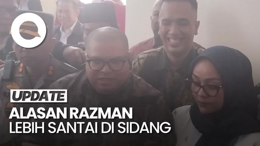 Video: Lebih Santai di Sidang, Razman: Singa Jinak kepada Pawangnya