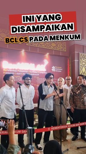 Video: Momen BCL hingga Ariel NOAH Sambangi Kemenkum, Bahas UU Hak Cipta