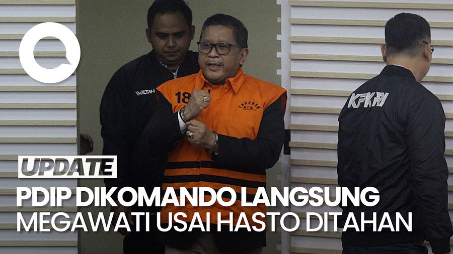 Video: PDIP Tak Tunjuk Sekjen Baru Usai Hasto Ditahan, Dikomando Langsung Megawati