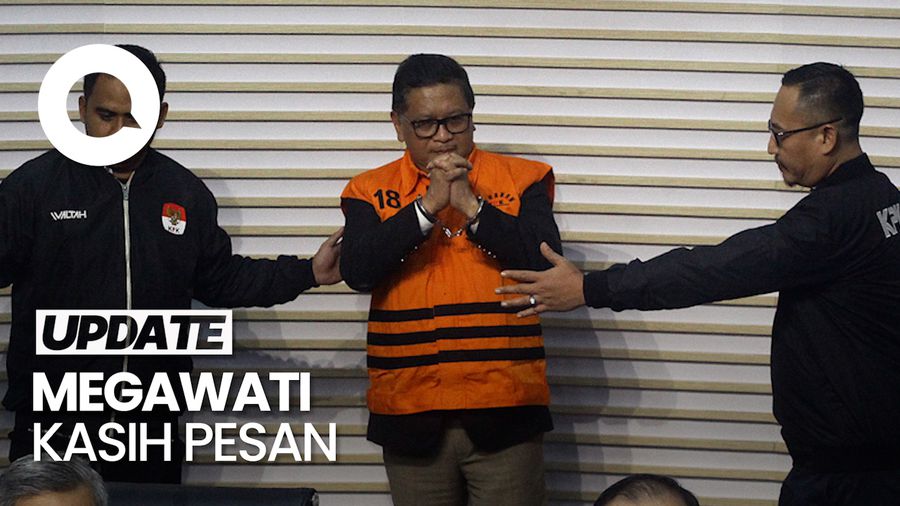 Video: Pesan Megawati Seusai Hasto Ditahan oleh KPK