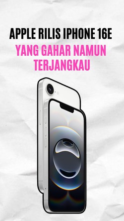 Video Visual Modern Keluarga Baru Apple: iPhone 16e