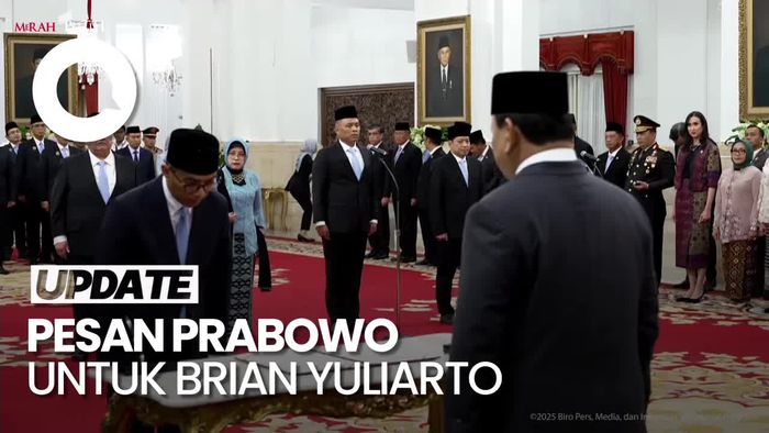 Video: PR Brian Yuliarto dari Presiden Prabowo Setelah Jadi Mendiktisaintek