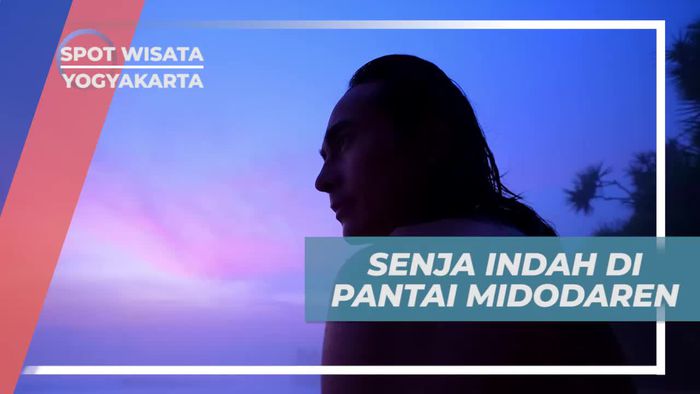 Nikmati Senja yang Memukau di Pantai Midodaren, Yogyakarta