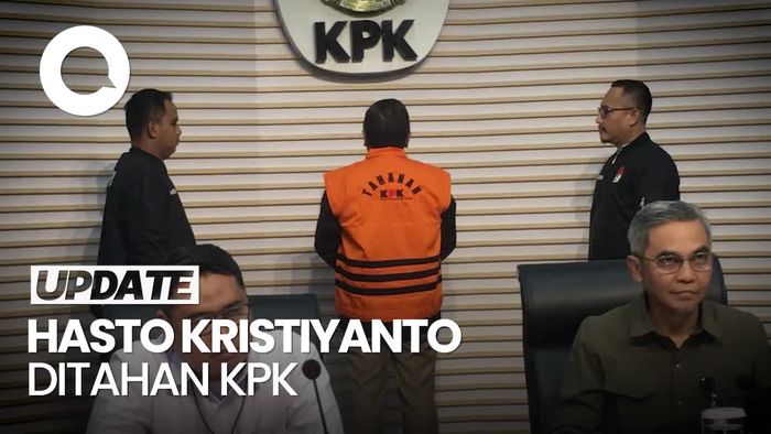 Video: KPK Tahan Sekjen PDIP Hasto Kristiyanto!