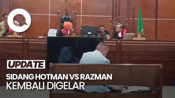 Video: Sidang Razman di PN Jakut Digelar Tertutup-Dijaga Polisi