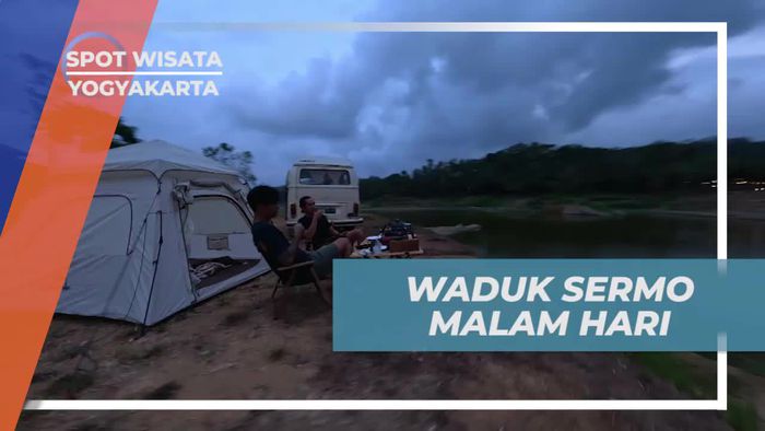 Menyaksikan Keindahan Malam di Waduk Sermo, Yogyakarta