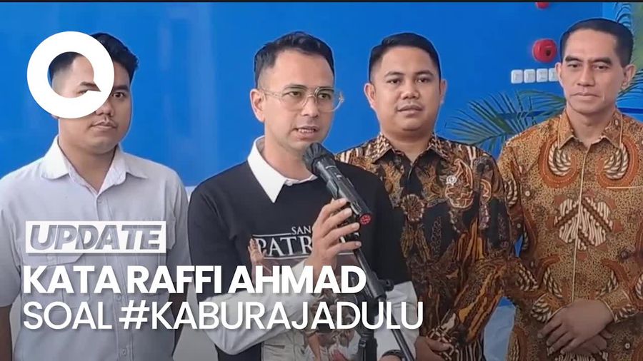 Video Raffi Ahmad soal Ramai #KaburAjaDulu: Vibes Harus Positif