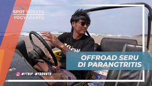 Jelajahi Pantai Parangtritis dengan Serunya Offroad, Yogyakarta