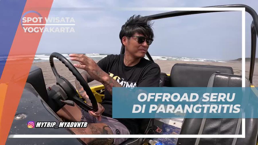 Jelajahi Pantai Parangtritis dengan Serunya Offroad, Yogyakarta