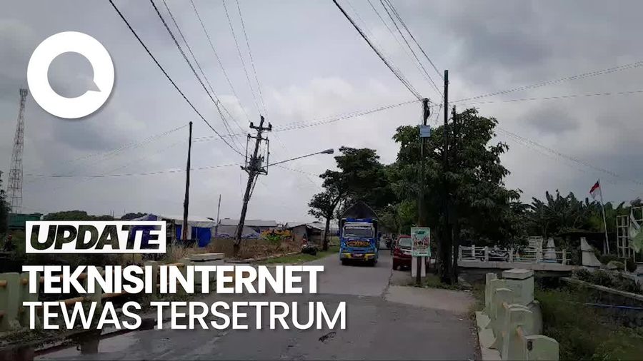 Video: Dua Teknisi Internet Tewas Kesetrum di Karangrejo Demak