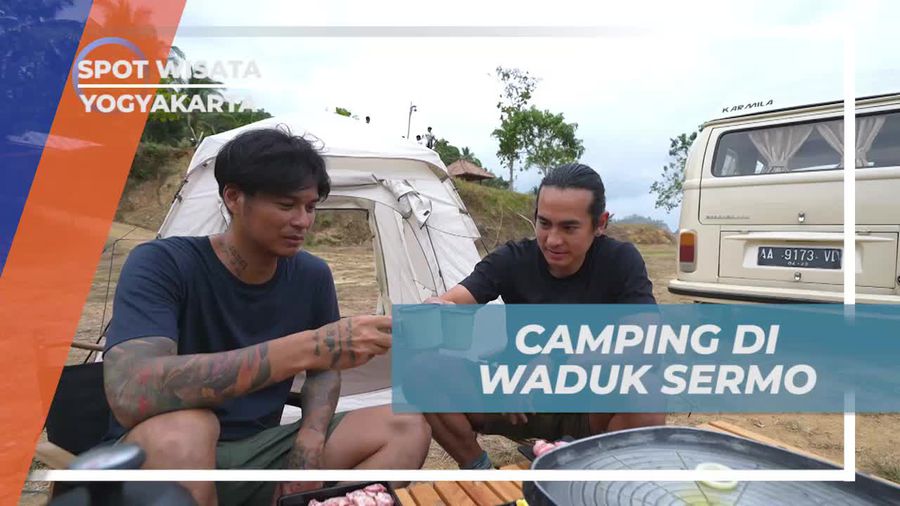 Mendirikan Tenda dan Camping Seru di Waduk Sermo, Yogyakarta