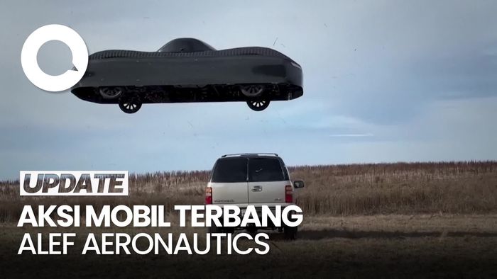 Video: Aksi Mobil Terbang Alef Aeronautics Terbaru, Bisa Mendarat Tanpa Sayap