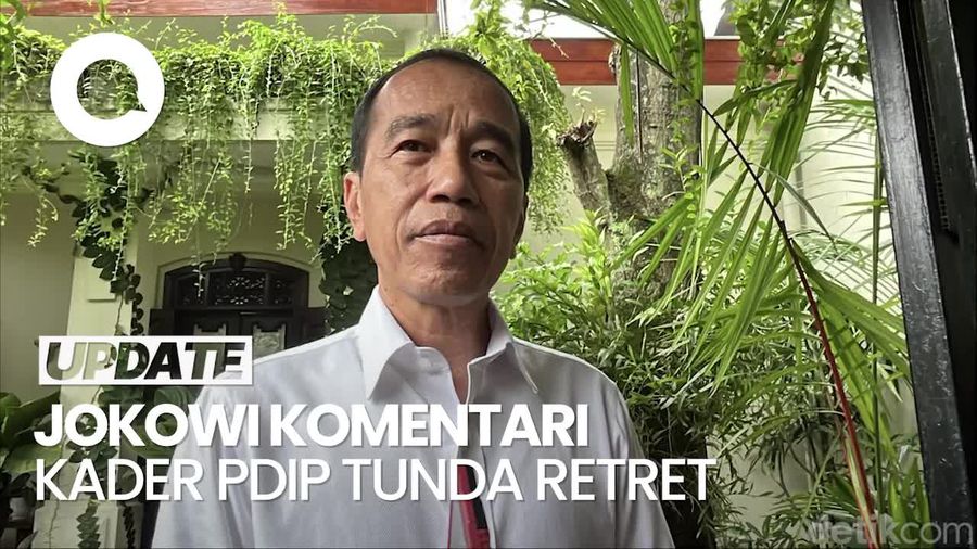 Video: Komentar Jokowi soal Arahan Megawati Minta Kader PDIP Tunda Ikut Retret