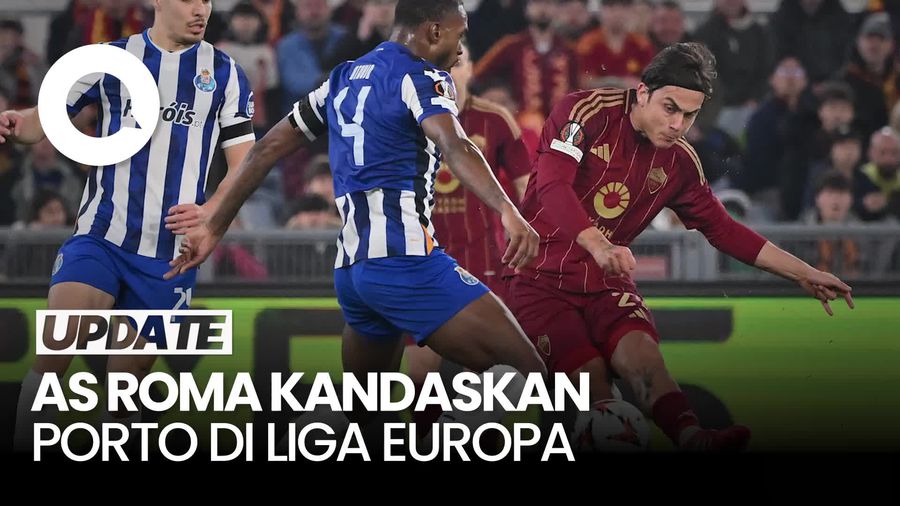 Video Roma Vs Porto: Comeback, I Lupi ke 16 Besar Liga Europa