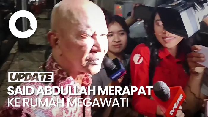 Video Said Abdullah Tiba di Rumah Megawati: Mau Lapor Ketua Umum