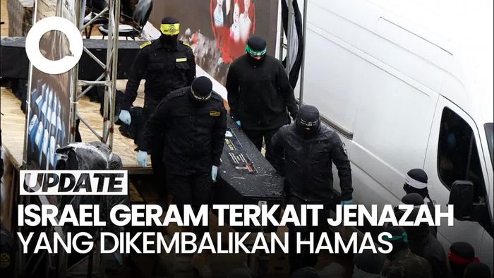 Video: Israel Sebut Salah Satu Jenazah yang Diserahkan Hamas Bukan Sandera