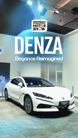 Denza Tawarkan Pengalaman Berkendara Eksklusif di IIMS 2025