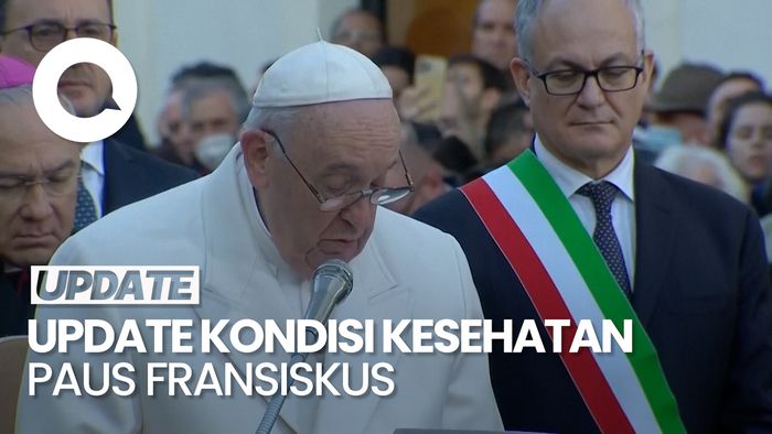 Video Kondisi Terkini Paus Fransiskus: Mulai Membaik dan Tidak Demam