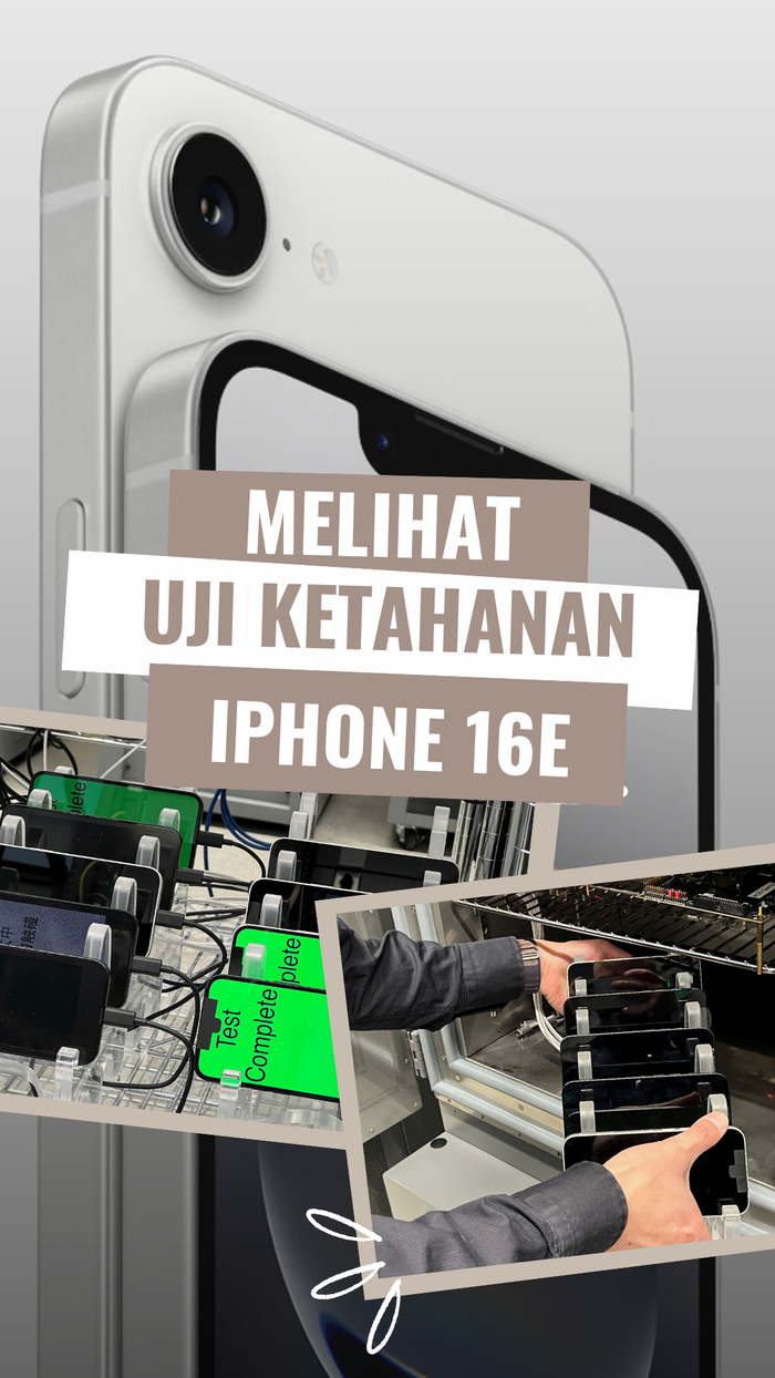 Video: Potret Uji Ketahanan iPhone 16e sebelum Diluncurkan