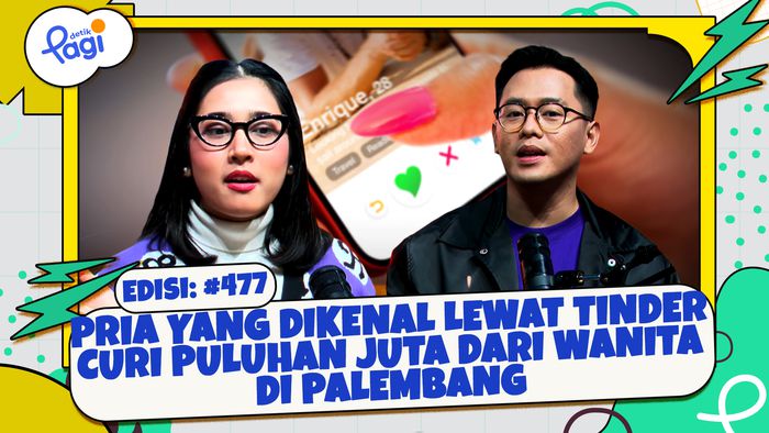 Pria yang Dikenal Lewat Tinder Curi Puluhan Juta dari Wanita di Palembang