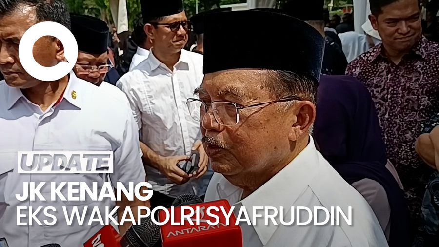 Video JK Kenang Eks Wakapolri Syafruddin Sebagai Pribadi yang Tegas