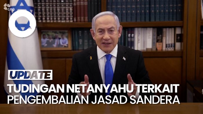 Video: Netanyahu Tuduh Hamas Taruh Jasad Warga Gaza di Peti Mati Sandera Israel