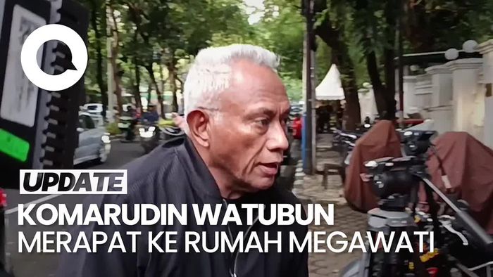 Video: Momen Komarudin Watubun Merapat ke Kediaman Megawati