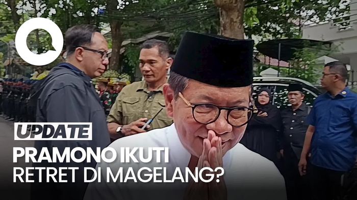 Video: Pramono Bungkam Kala Ditanya Ikut Retret Kepala Daerah di Magelang