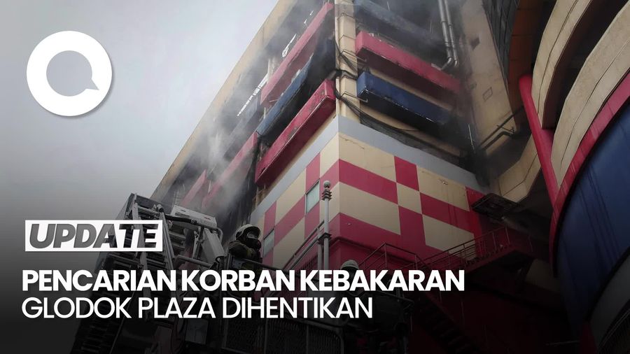 Video: Tak Temukan Body Parts, Pencarian Korban Kebakaran Glodok Ditutup