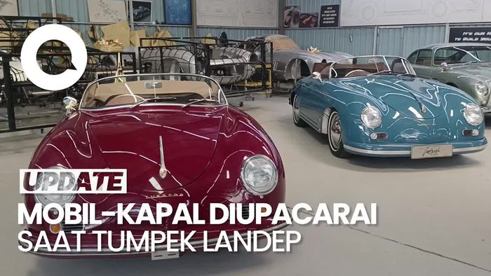Video: Momen Mobil-Kapal Klasik di Gianyar Diupacarai saat Tumpek Landep