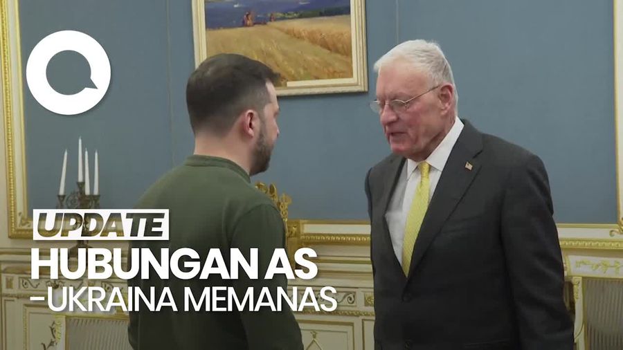 Video: Memanas! Zelensky-Utusan Trump Batal Konpers soal Gencatan Senjata