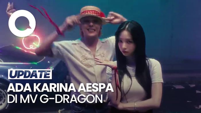 Video: Kemunculan KARINA aespa di Teaser MV TOO BAD G-DRAGON