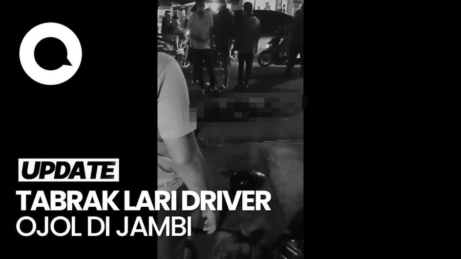 Video: Driver Ojol Wanita di Jambi Ditabrak Pemotor, Pelaku Kabur